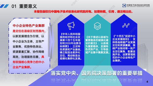 中國電子技術標準化研究院 2023年中小企業特色產業集群發展情況